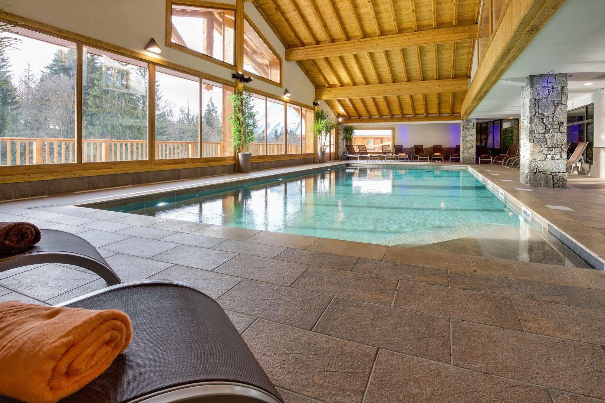 Cgh Residences And Spa Les Chalets De Leana Les Carroz d'Araches Exteriör bild