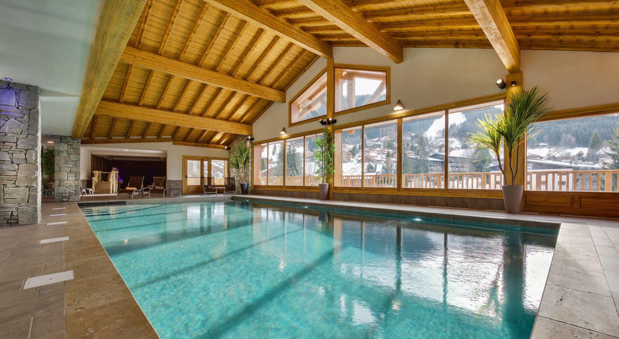 Cgh Residences And Spa Les Chalets De Leana Les Carroz d'Araches Exteriör bild